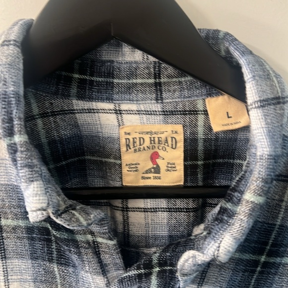 Red Head Flannel Shirt - Picture 2 of 10